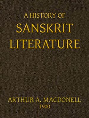 [Gutenberg 41563] • A History of Sanskrit Literature